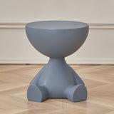 Table Basse Ronde en Plastique - Design Élégant et Fonctionnel