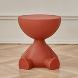 Table Basse Ronde en Plastique - Design Élégant et Fonctionnel