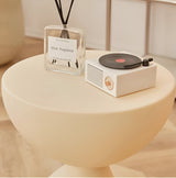 Table Basse Ronde en Plastique - Design Élégant et Fonctionnel