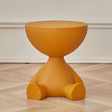 Table Basse Ronde en Plastique - Design Élégant et Fonctionnel
