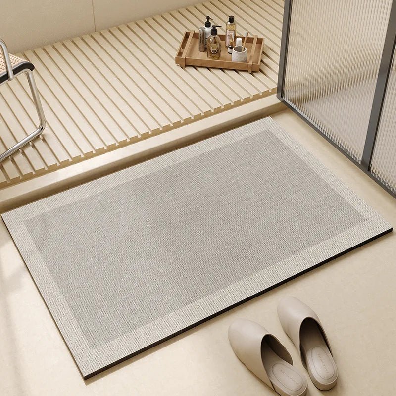 Tappeto da Bagno Antiscivolo Super Assorbente ad Asciugatura Rapida - Tappeto Bagno Moderno