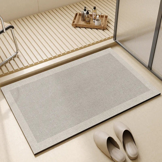 Tappeto da Bagno Antiscivolo Super Assorbente ad Asciugatura Rapida - Tappeto Bagno Moderno