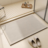 Tappeto da Bagno Antiscivolo Super Assorbente ad Asciugatura Rapida - Tappeto Bagno Moderno
