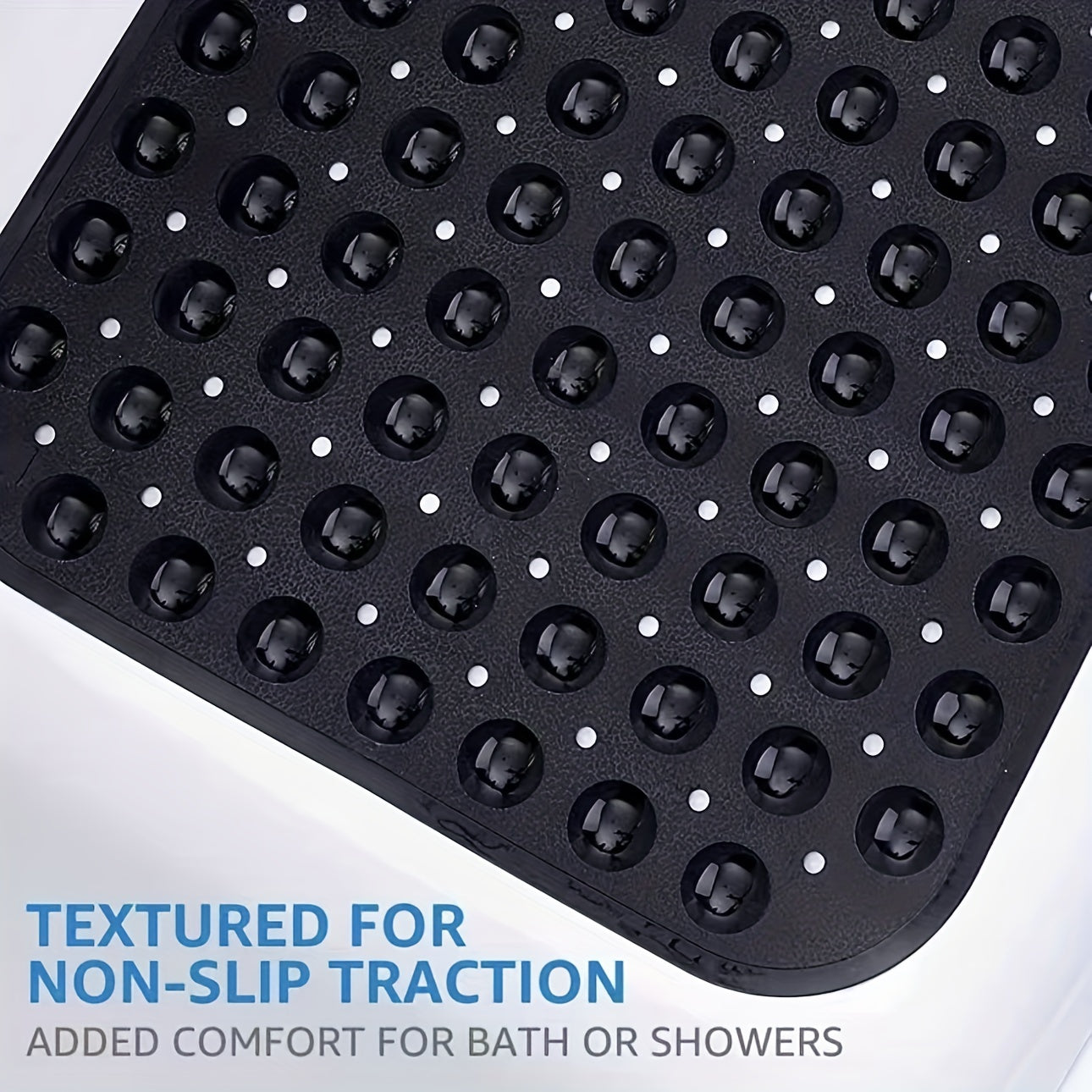 Tapis de Bain Antidérapant XL pour Douche et Baignoire - Sécurité Maximale