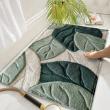 Tapis de Bain Antidérapant en Microfibre - Doux et Absorbant