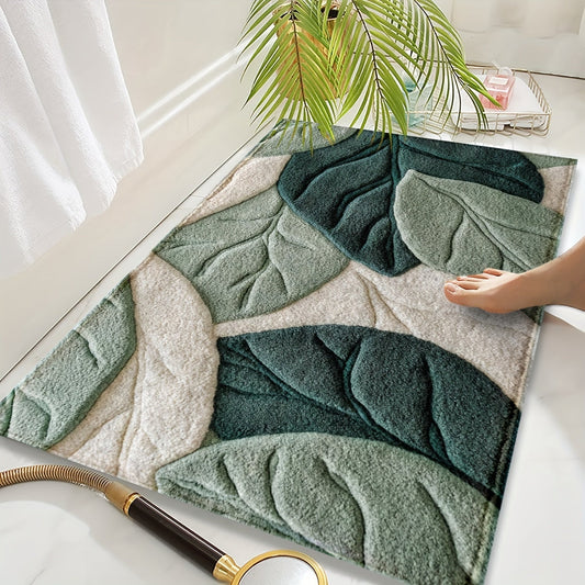 Tapis de Bain Antidérapant en Microfibre - Doux et Absorbant