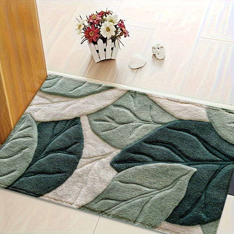 Tapis de Bain Antidérapant en Microfibre - Doux et Absorbant
