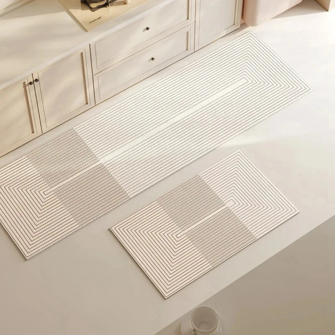 Tapis de Cuisine Antidérapant Absorbant LuxéMat 60 x 40 cm