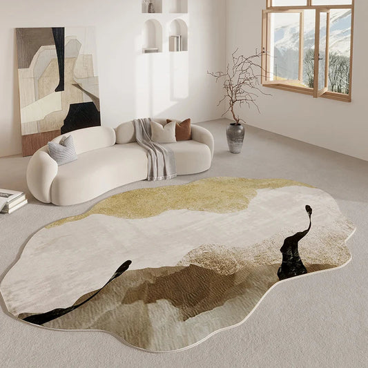 Tapis de sol abstrait moderne - Confort et style unique