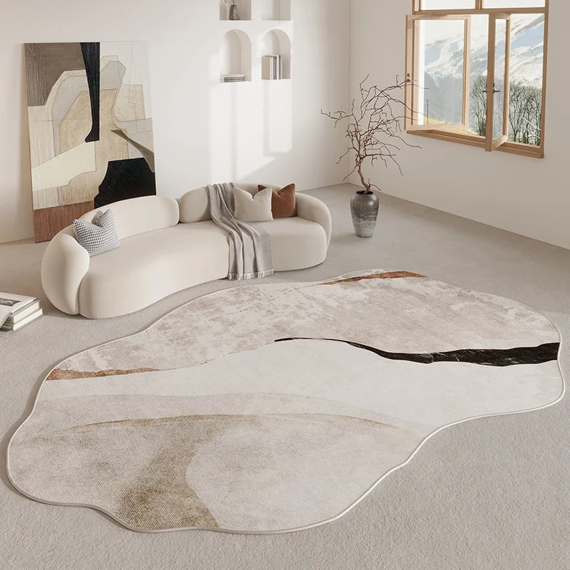 Tapis de sol abstrait moderne - Confort et style unique