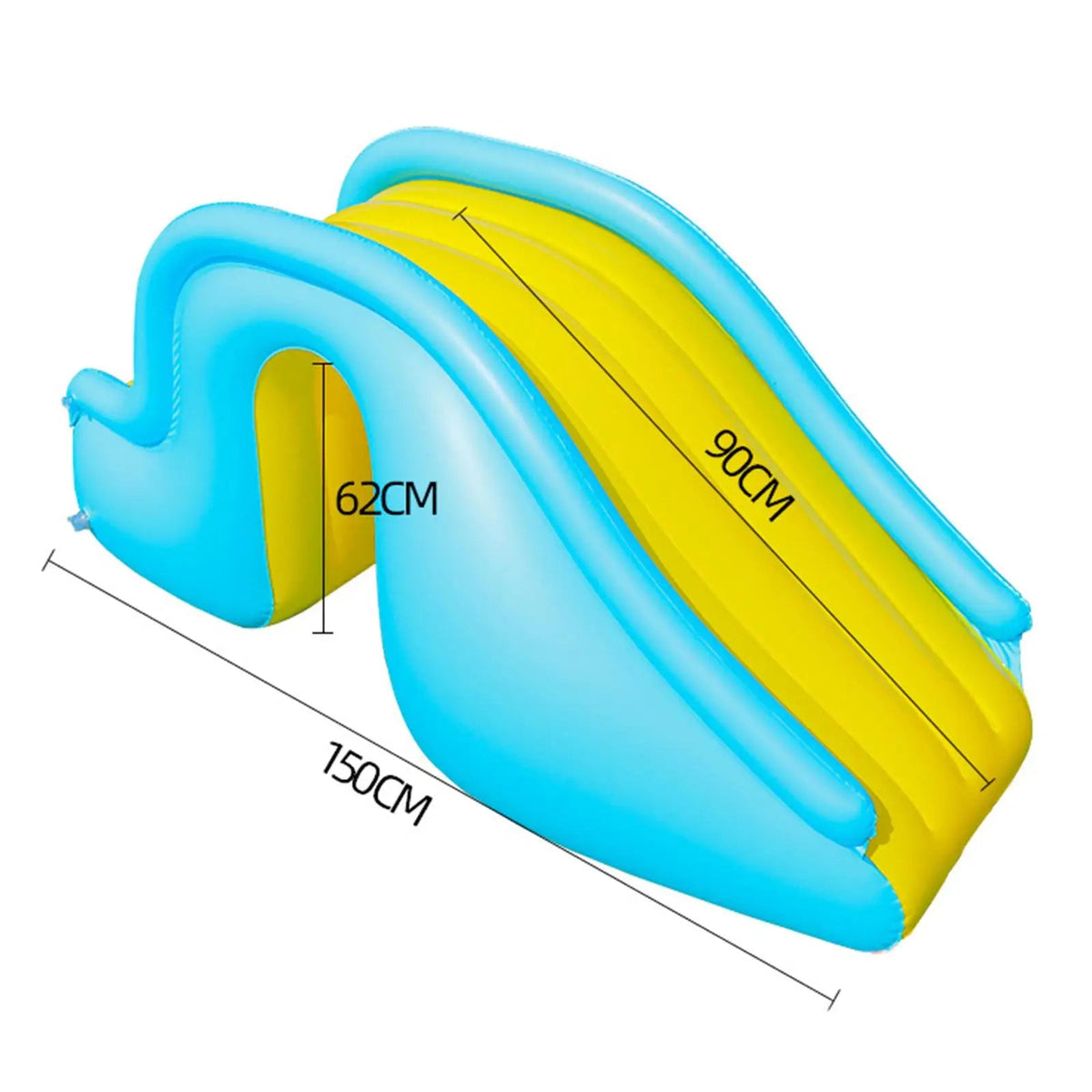 Scivolo Gonfiabile per Piscina - Sicuro e Colorato 180 cm