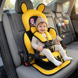 TravelSafe - Seggiolino Auto Rialzabile Pieghevole e Portatile per Bambini