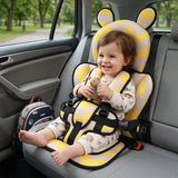 TravelSafe - Seggiolino Auto Rialzabile Pieghevole e Portatile per Bambini