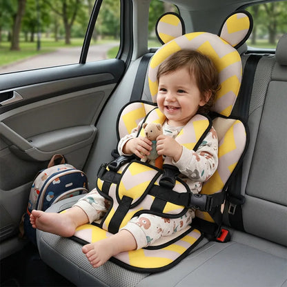 TravelSafe - Siège Rehausseur Voiture Enfant Pliable et Portable