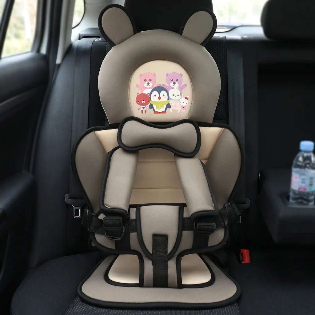 TravelSafe - Seggiolino Auto Rialzabile Pieghevole e Portatile per Bambini