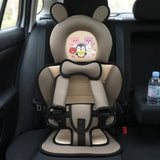 TravelSafe - Seggiolino Auto Rialzabile Pieghevole e Portatile per Bambini