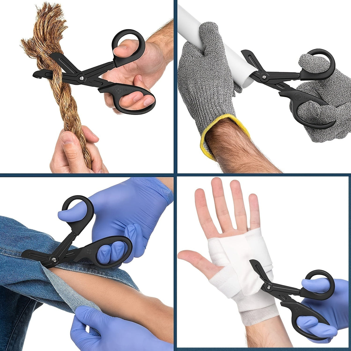 Kit di Pronto Soccorso Completo con Laccio Emostatico - Set di Primo Soccorso Essenziale per Avventure