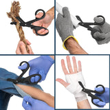 Kit di Pronto Soccorso Completo con Laccio Emostatico - Set di Primo Soccorso Essenziale per Avventure