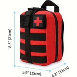 Kit di Pronto Soccorso Completo con Laccio Emostatico - Set di Primo Soccorso Essenziale per Avventure
