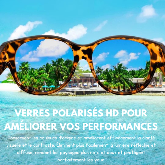 Su Occhiali da Sole Polarizzati OptiShade con Protezione UV380 e Comfort Ottimale