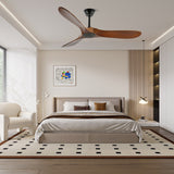 Ventilatore Aviona in Legno con Telecomando - 6 Velocità