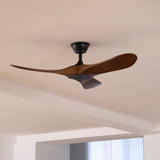 Ventilatore Aviona in Legno con Telecomando - 6 Velocità