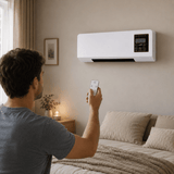 Ventilatore Riscaldante da Parete OCS con Telecomando - Comfort Tutto l'Anno