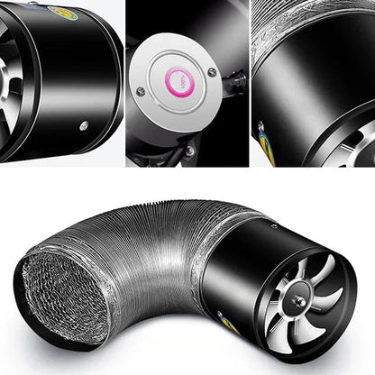 Ventilateur Silencieux Extracteur d'Air WhisperFlow - Puissant et Efficace
