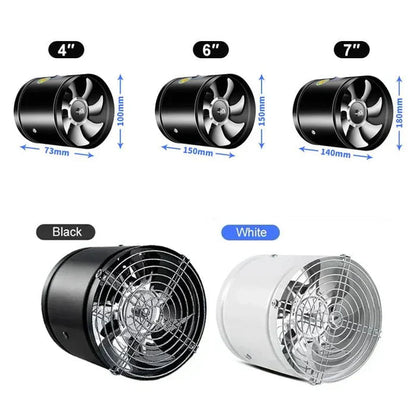 Ventilateur Silencieux Extracteur d'Air WhisperFlow - Puissant et Efficace