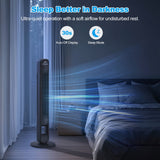 Ventilatore Silenzioso a Torre Senza Pale - Design Elegante Regolabile