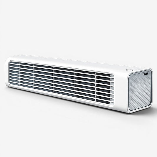 Ventilatore Silenzioso a Torre Senza Pale con Telecomando - Raffreddamento Regolabile