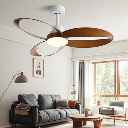 Ventilateur de Plafond Moderne avec Éclairage LED Dimmable