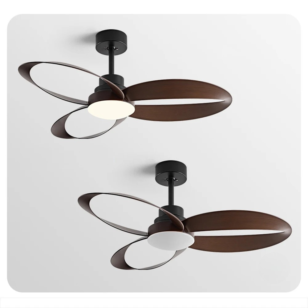 Ventilateur de Plafond Moderne avec Éclairage LED Dimmable