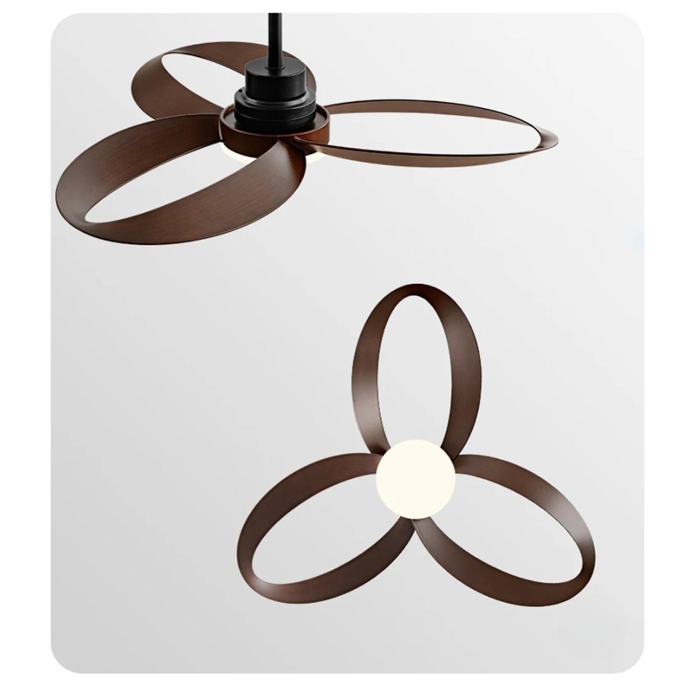 Ventilateur de Plafond Moderne avec Éclairage LED Dimmable