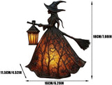 WitchGlow - Lanterna di Halloween a LED con Design Gotico