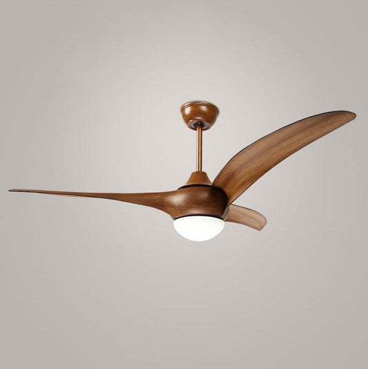Zatheora - Plafoniera con Ventilatore da Soffitto Tradizionale a LED