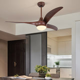 Zatheora - Plafoniera con Ventilatore da Soffitto Tradizionale a LED