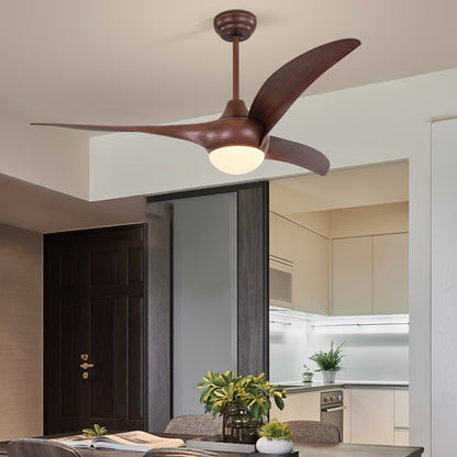 Zatheora - Plafonnier Ventilateur de Plafond Traditionnel LED