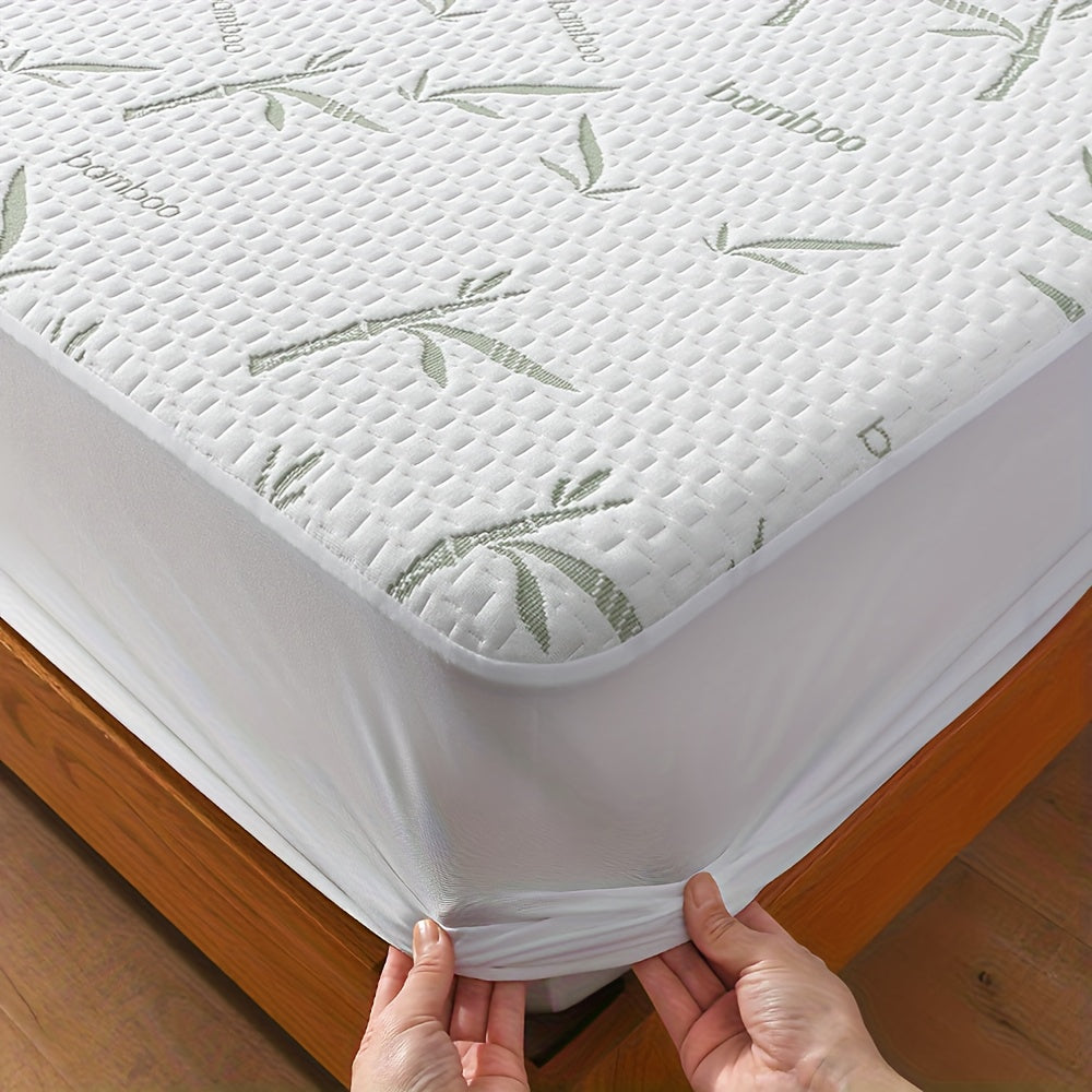 BambooCool Cooling Bamboo Mattress Protector_1