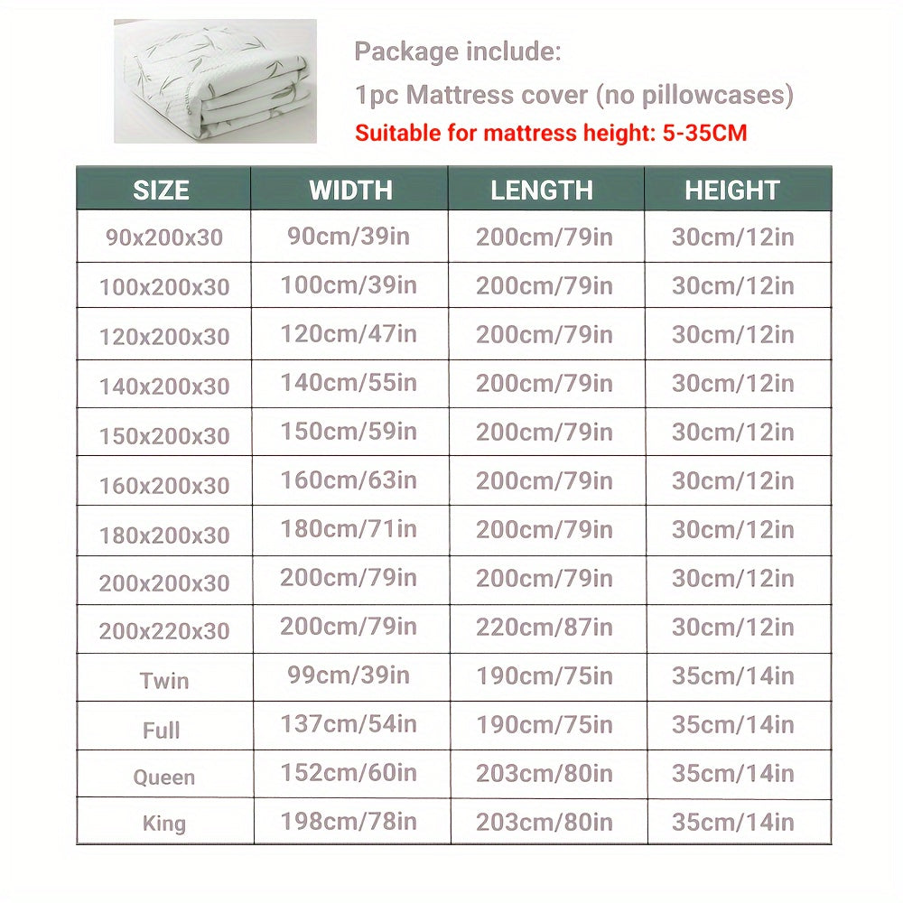 BambooCool Cooling Bamboo Mattress Protector_4