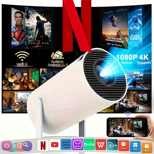 Projecteur portable CinéLux avec support rotatif 210 degrés