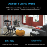 Telecamera di Sorveglianza WiFi Mini 5G 1080P HD con Visione Notturna