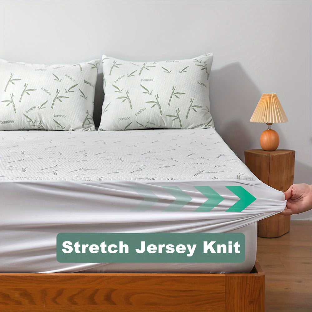 BambooCool Cooling Bamboo Mattress Protector_6