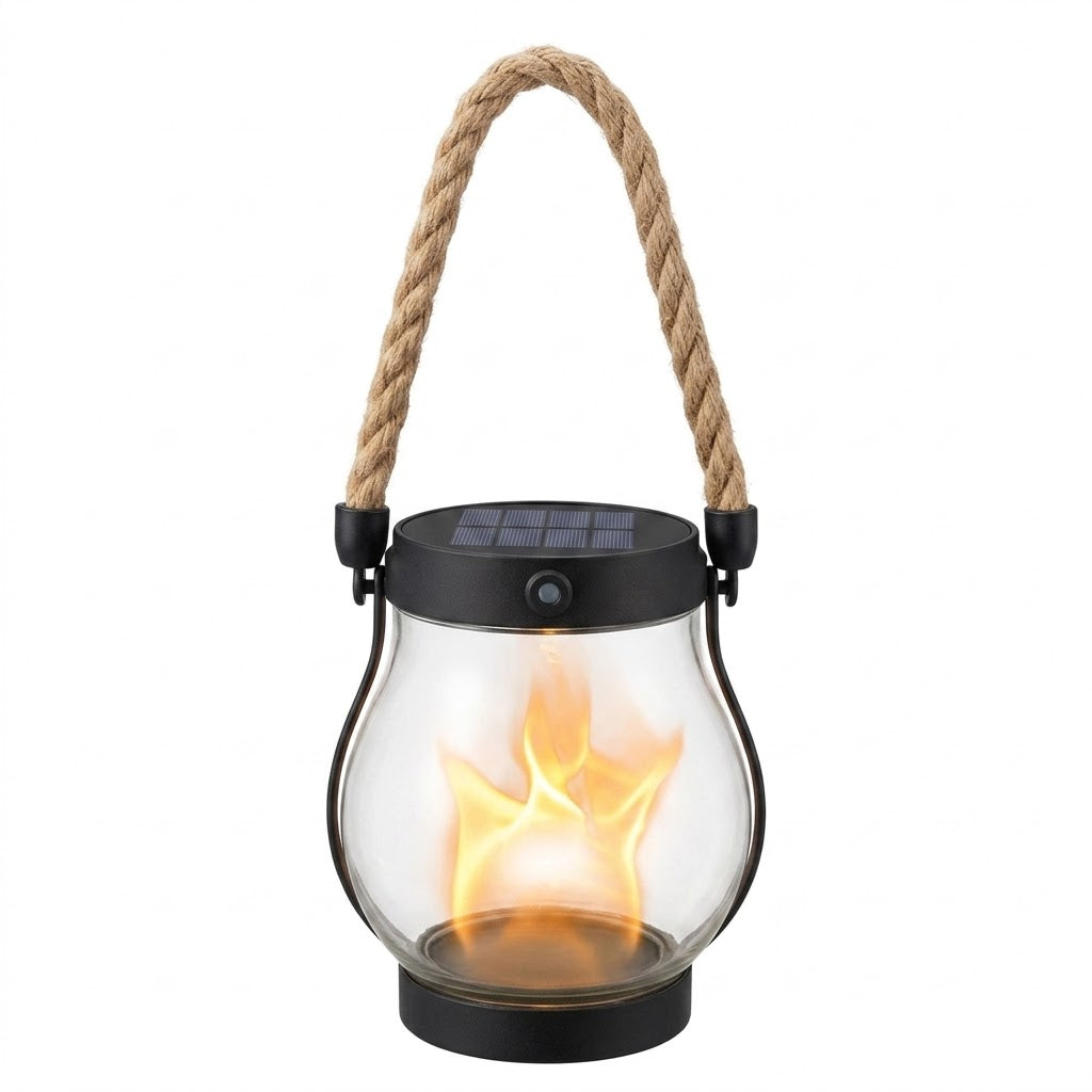 Fire Seed Buiten Solar Lamp - Solar Verlichting met Vlamillusie
