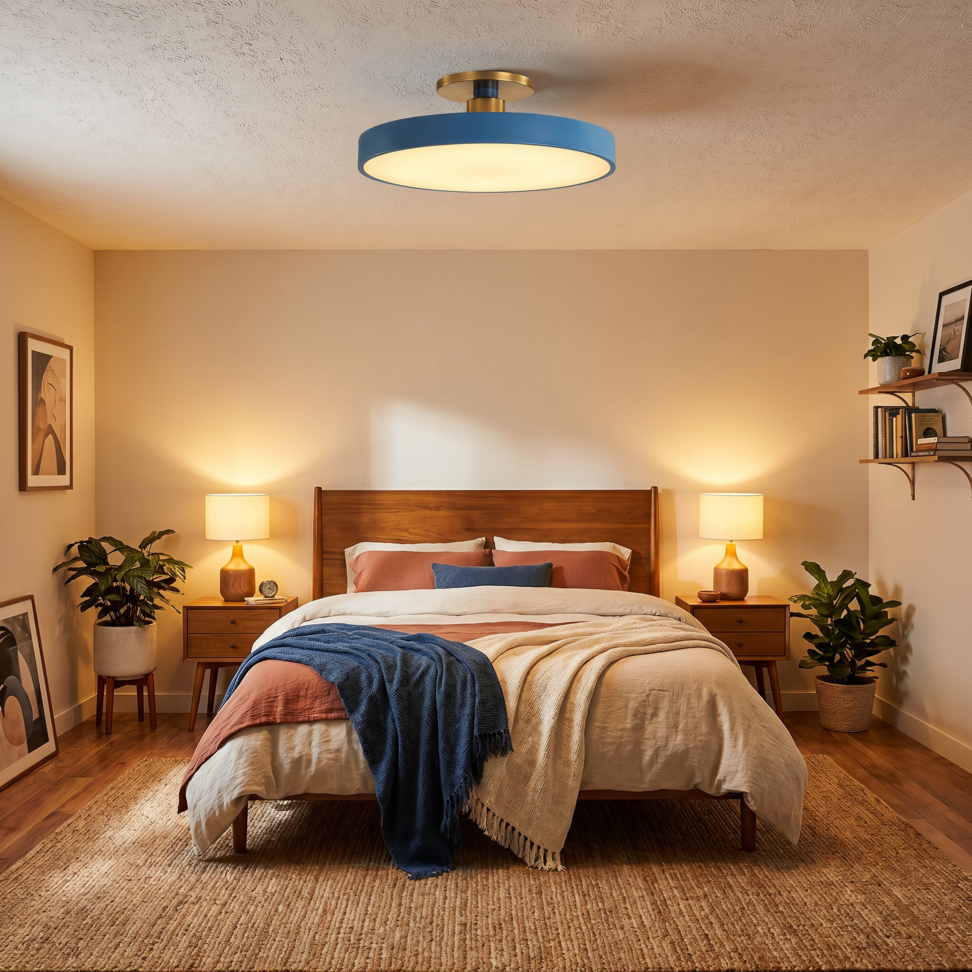 Edavate plafonnier LED ambiance intérieur