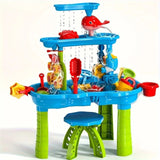 Obsetic Table de Jeu Sable et Eau 3 en 1 pour Enfants