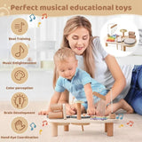Kids Creative Wooden Music Station_4