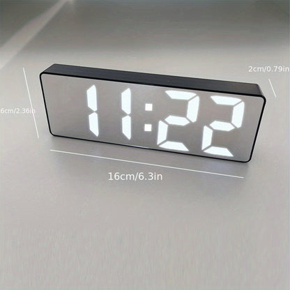 Réveil Lumio Noir miroir