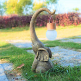 Wild Eye lampe éléphant ambiance jardin