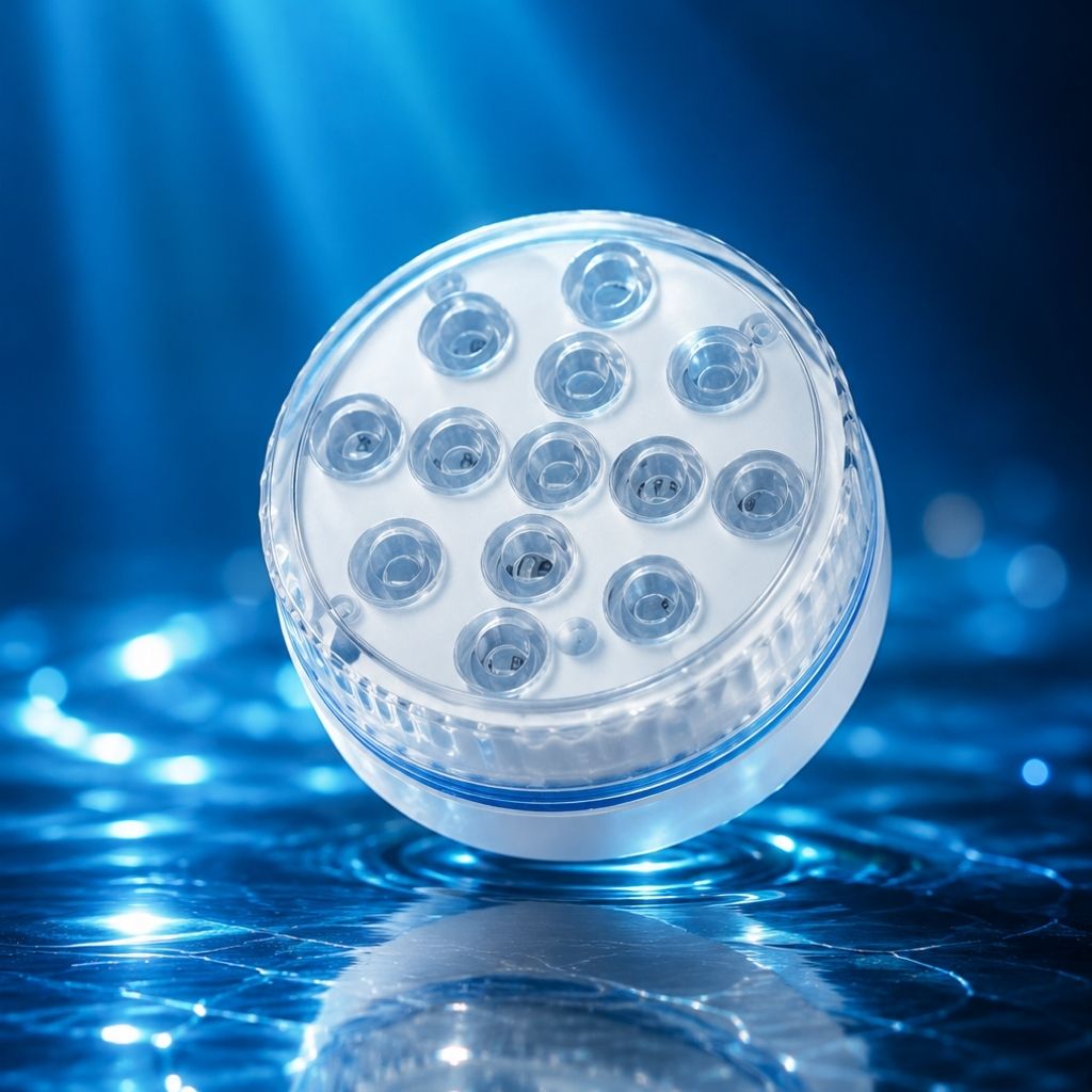 Lampe LED submersible piscine - 16 couleurs